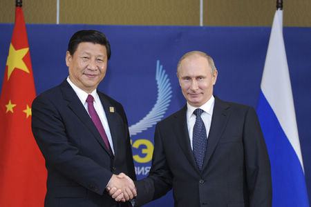 習近平會見普京