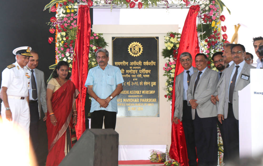 submarine assembly workshop in Mazgaon